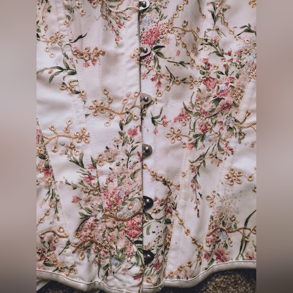 Whimsical Cottagecorp Corset - Picture 7 of 7